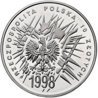() Монета Польша 1998 год 10 злотых ""    AU